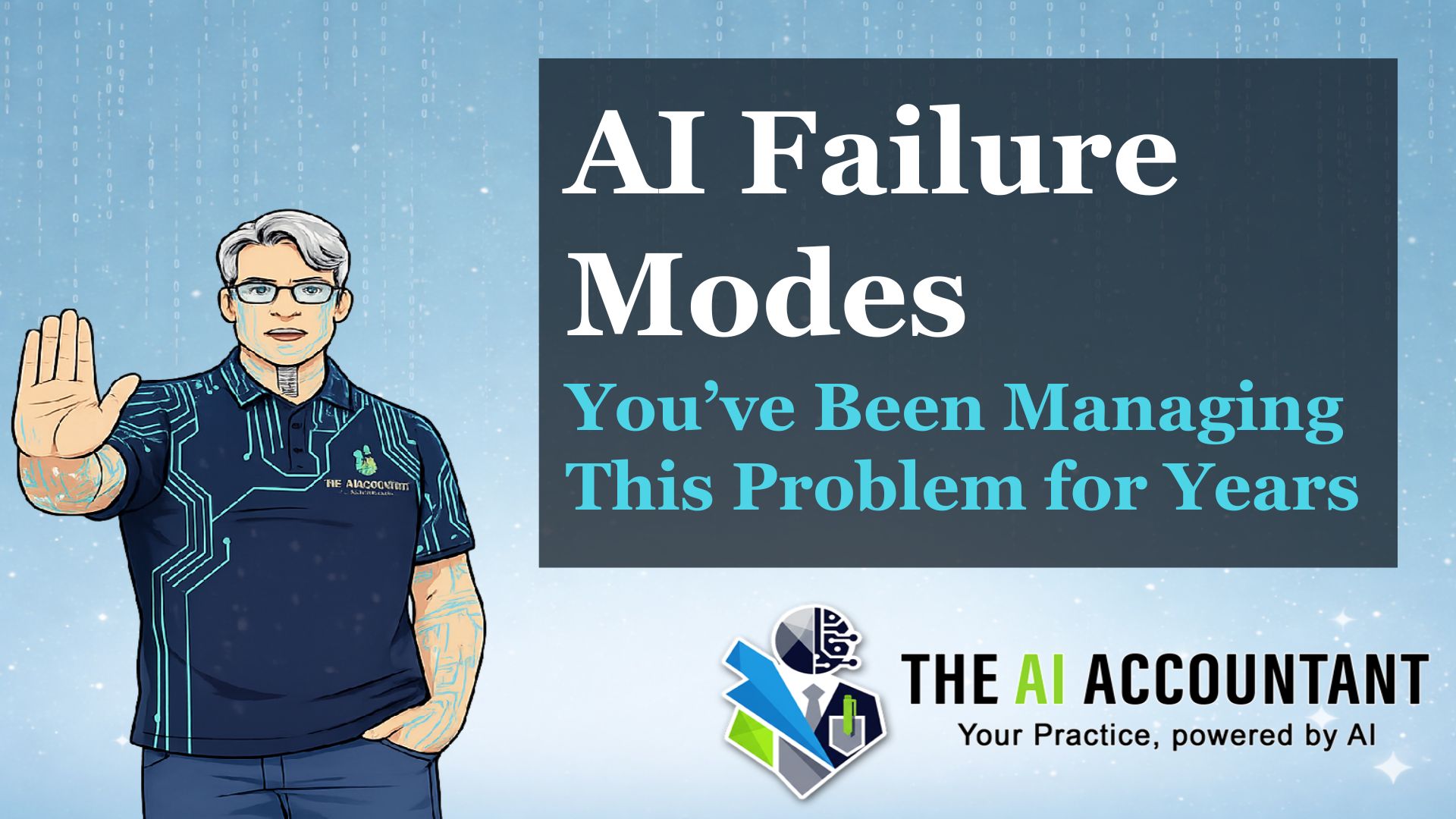 AI reliability in accounting: breaks the same way your staff does