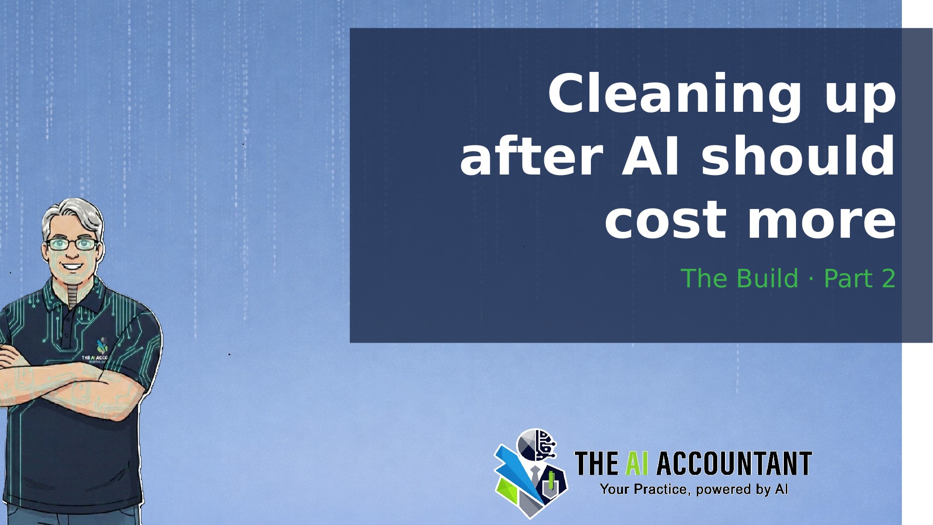 Cleaning up after AI should cost more than the bookkeeping did