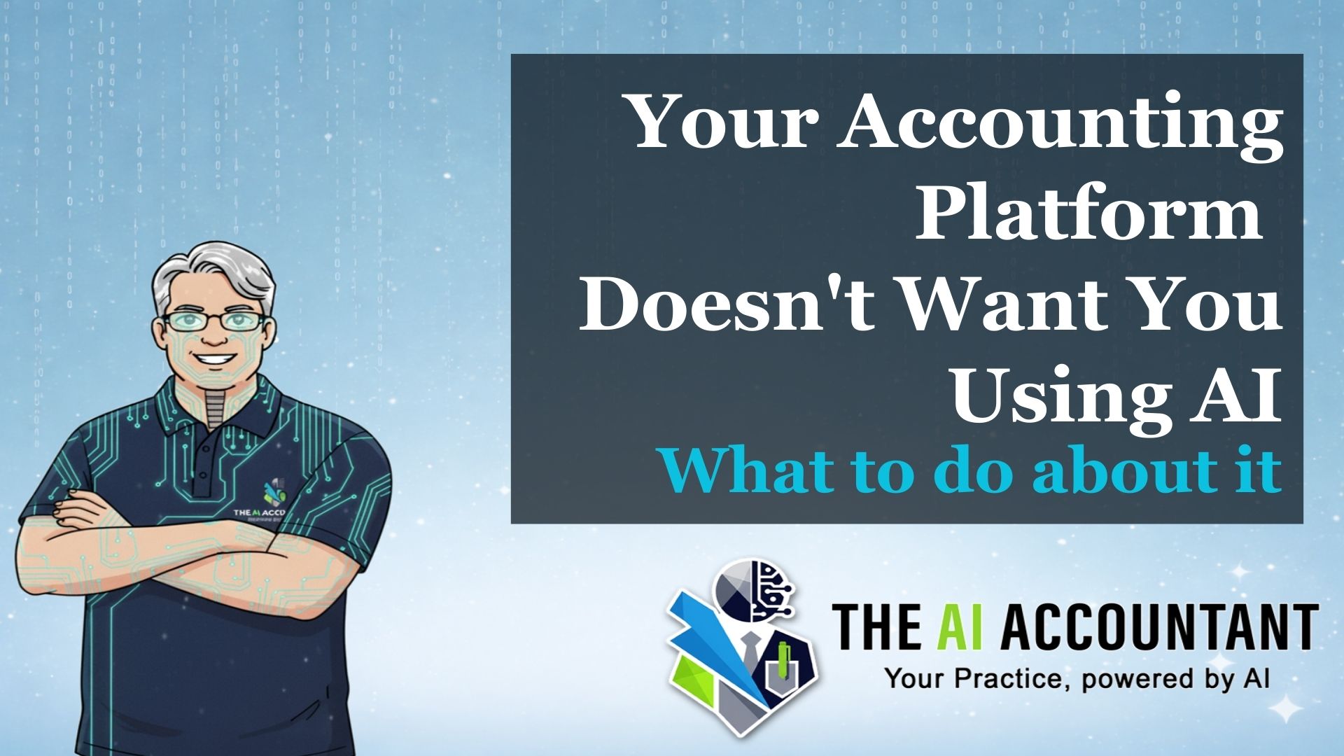 Your accounting platform doesn't want you using AI. Here's what to do about it.